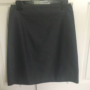 Dark Denim Colored Lightweight Pencil Skirt